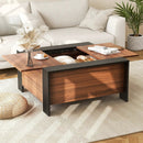 36.5 Inch Coffee Table with Sliding Top and Hidden Compartment by LJGDeals