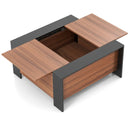 36.5 Inch Coffee Table with Sliding Top and Hidden Compartment by LJGDeals