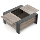 36.5 Inch Coffee Table with Sliding Top and Hidden Compartment by LJGDeals