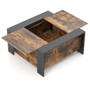 36.5 Inch Coffee Table with Sliding Top and Hidden Compartment by LJGDeals