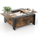36.5 Inch Coffee Table with Sliding Top and Hidden Compartment by LJGDeals