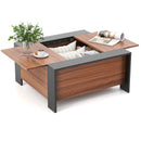 36.5 Inch Coffee Table with Sliding Top and Hidden Compartment by LJGDeals