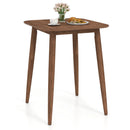 Counter Height Bar Table 36" with Solid Rubberwood Legs by DirectDeals