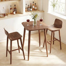 Counter Height Bar Table 36" with Solid Rubberwood Legs by LJGDeals
