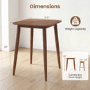 Counter Height Bar Table 36" with Solid Rubberwood Legs by DirectDeals