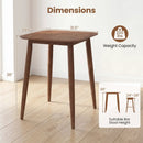 Counter Height Bar Table 36" with Solid Rubberwood Legs by LJGDeals