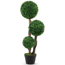 36 Inch Tall Artificial Boxwood Topiary Tree in Pot by DirectDeals