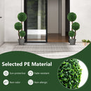 36 Inch Tall Artificial Boxwood Topiary Tree in Pot by DirectDeals