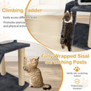 36 Inch Tower Condo Scratching Posts Ladder Cat Tree by LJGDeals