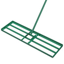 36 x 10 Inch Lawn Leveling Rake with Ergonomic Handle