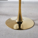 Tulip Table Mid-Century Dining Table With Round Table Top, Pedestal Dining Table, End Table Leisure Coffee Table by Unique Piece Furniture
