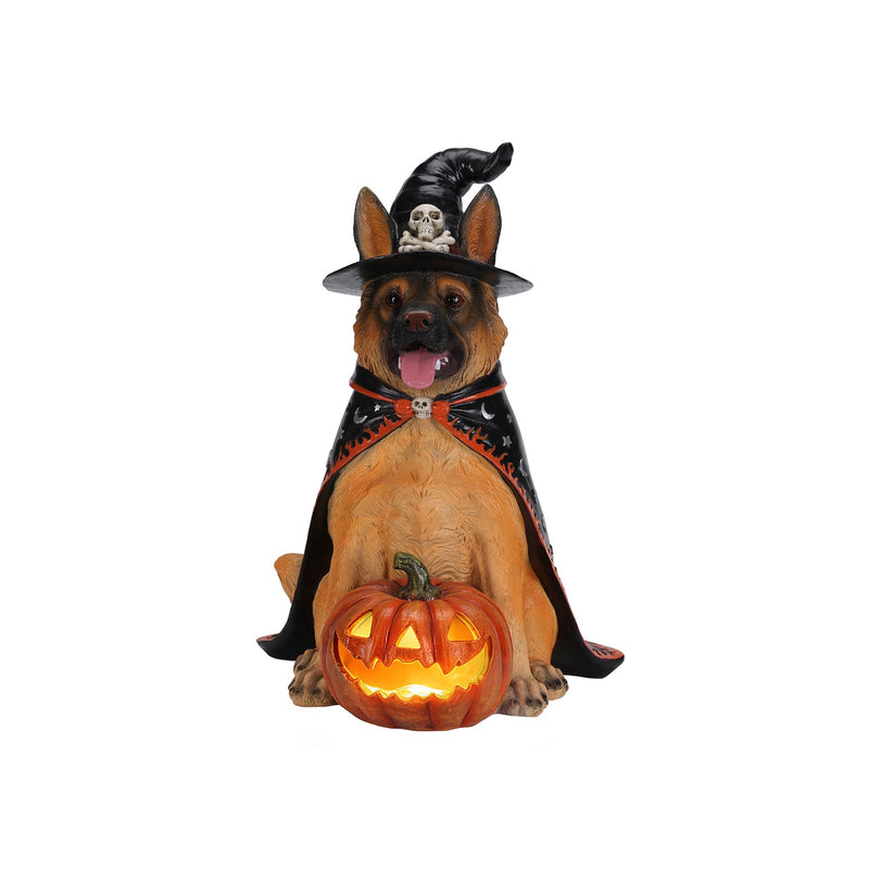 Halloween German Shepherd Dog Statue, photo 6 of 10
