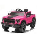 12V Kids Ride On Car With Remote Control, 4 Wheel Shock Absorption, Multifunctional Music Player Perfect Gift For Toddlers - Pink by HouseOfZazla