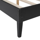 Bed Frame With 2 Nightstands Elegant Design With Lamps