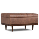 Mariah - Upholstered Lift Top Table Storage Ottoman by HouseOfZazla