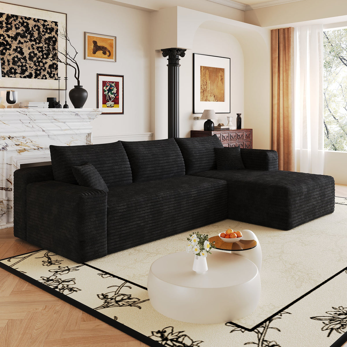 Modern Minimalist Cloud Sectional Sofa, photo 7 of 10