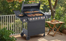 6 Burner BBQ Propane Gas Grill with Side Burner by HouseOfZazla