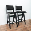 Keira - Bar Stool (Set of 2) - Black by HouseOfZazla
