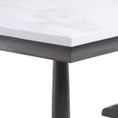 Yabeina - Dining Table - Marble Top Top & Gray Oak