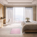 Fluffy Bedroom Rug 4Õ x 2.6Õ Anti-Skid Shaggy Area Rug Decorative Floor Carpet Mat for Nursery Bedroom Living Room