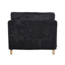 Mid Century Modern Foldable Sofa Bed, 3 In 1 Convertible Sleeper With 3 Pillows by HouseOfZazla
