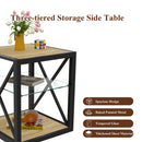 1 Piece Modern End Table Nightstand for Bedroom & Living Room