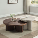 Yoab - Coffee Table - Smoked Oak by Unique Piece Furniture