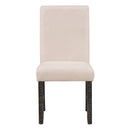 5-Piece Retro Functional Dining Set with Extendable Round Table with Removable Middle Leaf and 4 Upholstered Chairs for Dining Room and Living Room (Black)