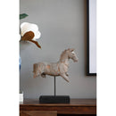 Antique Horse Statue On Stand