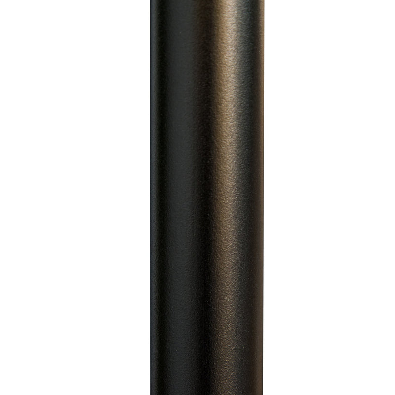 9' x 7' Solar Umbrella, LED Lighted Patio Umbrella for Table or Base with Tilt & Crank, Outdoor Umbrella for Garden, Deck, Backyard, Pool, Beach, White