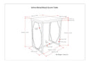 Selma - Handcrafted Metal And Wood Accent Table by Unique Piece Furniture