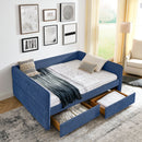 Upholstered Daybed & 2 Drawers by HouseOfZazla