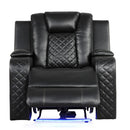 Benz - LED & Power Recliner Chair by HouseOfZazla