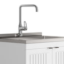 Murphy - Laundry Cabinet & Faucet And Stainless Steel Sink by Unique Piece Furniture