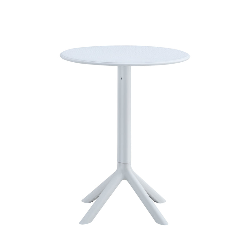 3 piece plastic arm chair Bistro GRS Premium Ocean Plastic, white