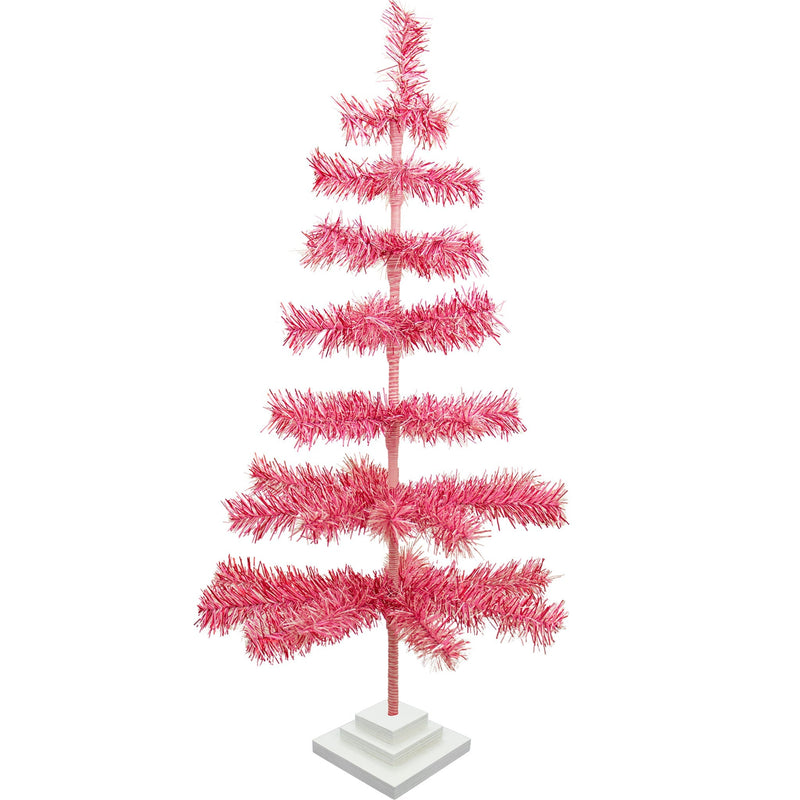 Valentine's Day Firework Tinsel Tree