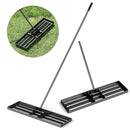 36 x 10 Inch Lawn Leveling Rake with Ergonomic Handle by LJGDeals