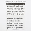 Ever Changing Acrylic Calendar | Minimalist Horizontal