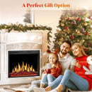 37 Inch Electric Fireplace Insert Adjuatble Flame Colors 939BXB