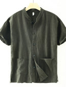 Button Up Short Sleeve Shirt