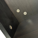 23.62" Hexagonal Coffee Table Side Table Nightstand Burmese Sumac