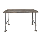 RESTORE Boulder Black Solid Wood Office Desk