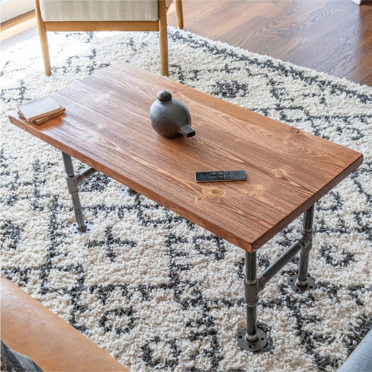 RESTORE Sunset Cedar Solid Wood Coffee Table, photo 6 of 10