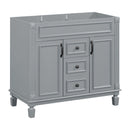 Bathroom Vanity Cabinet With 2 Soft Closing Doors And 2 Drawers by Unique Piece Furniture