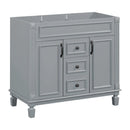 Bathroom Vanity Cabinet With 2 Soft Closing Doors And 2 Drawers by Unique Piece Furniture