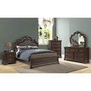 2 Drawer Nightstand - Mahogany by HouseOfZazla