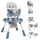 16-in-1 Baby High Chair with Activity Center and Booster Seat for Babies and Toddlers by LJGDeals