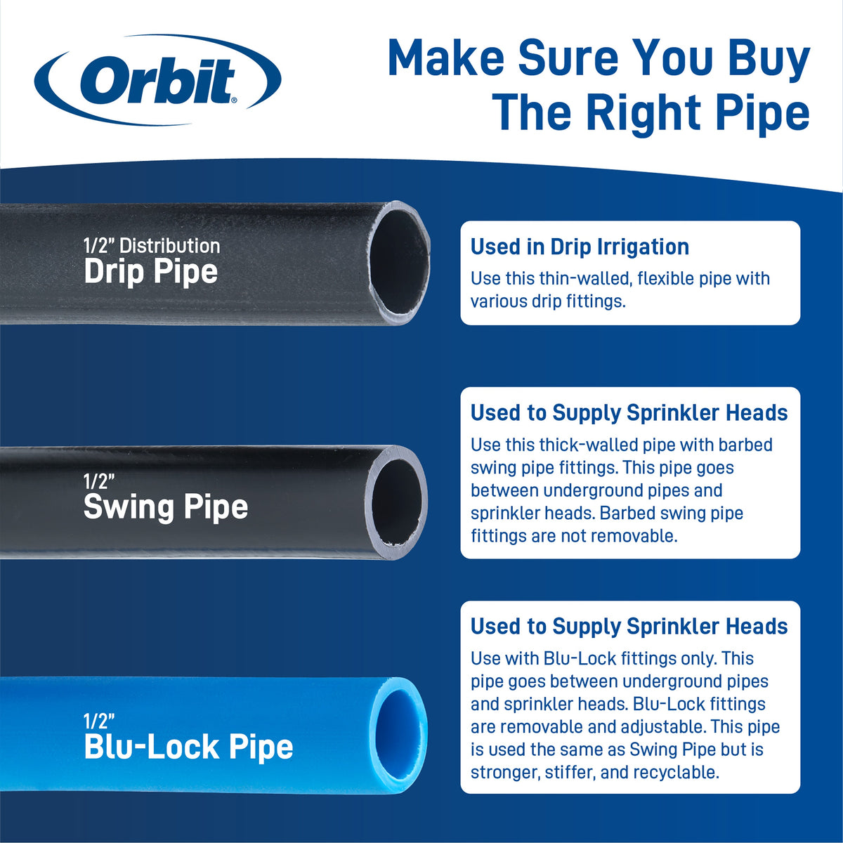 1/2" Blu-Lock x 1/2" MPT Tee 31979, photo 6 of 9
