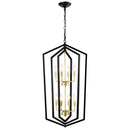 8-Light Lantern Tired Farmhouse Ceiling Hanging Light