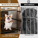 40 Inch Dog Crate Furniture Dog Kennel with Dual Lockable Double Doors by LJGDeals